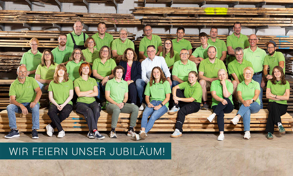 Wir feiern unser Jubiläum!