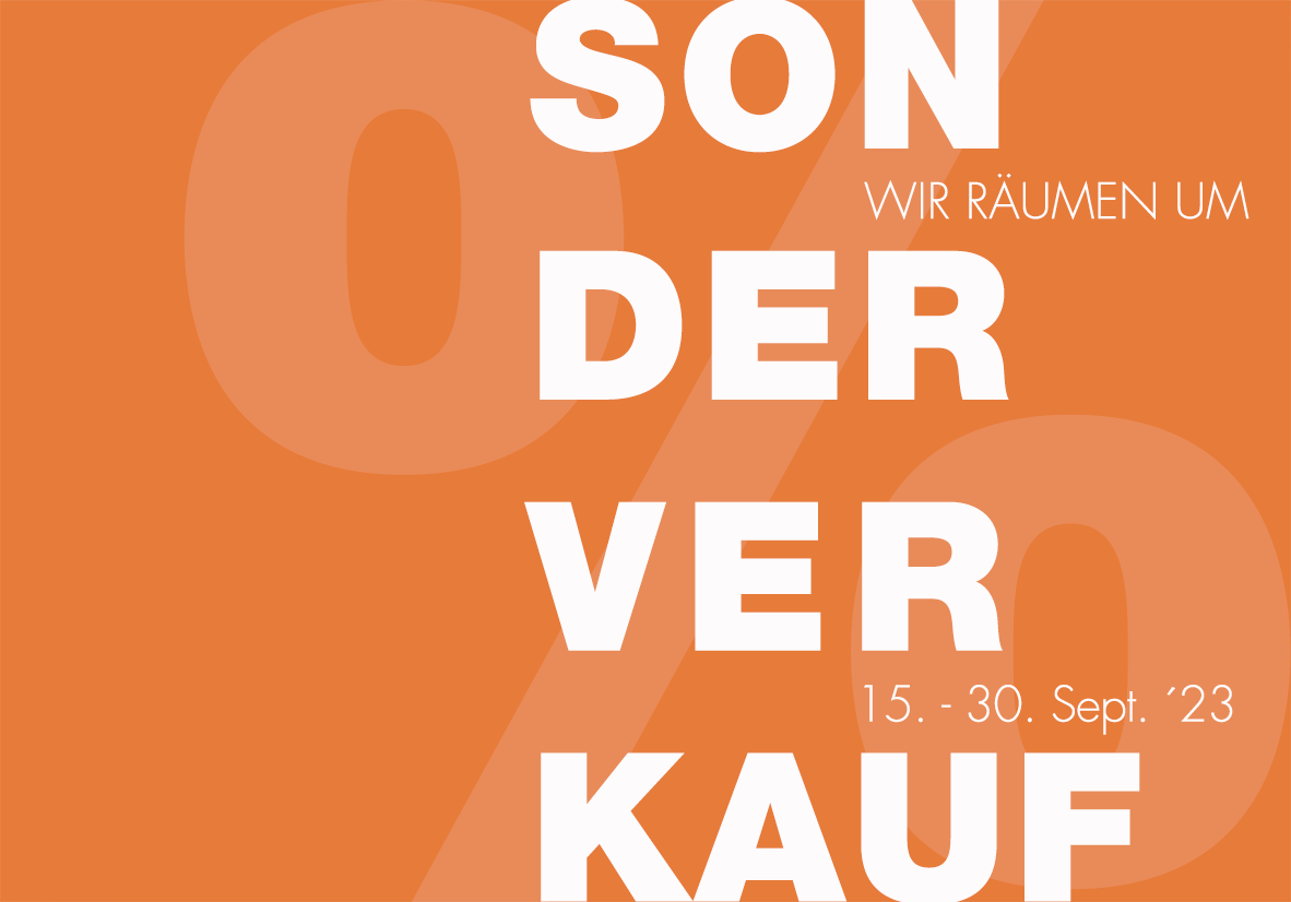 Sonderverkauf